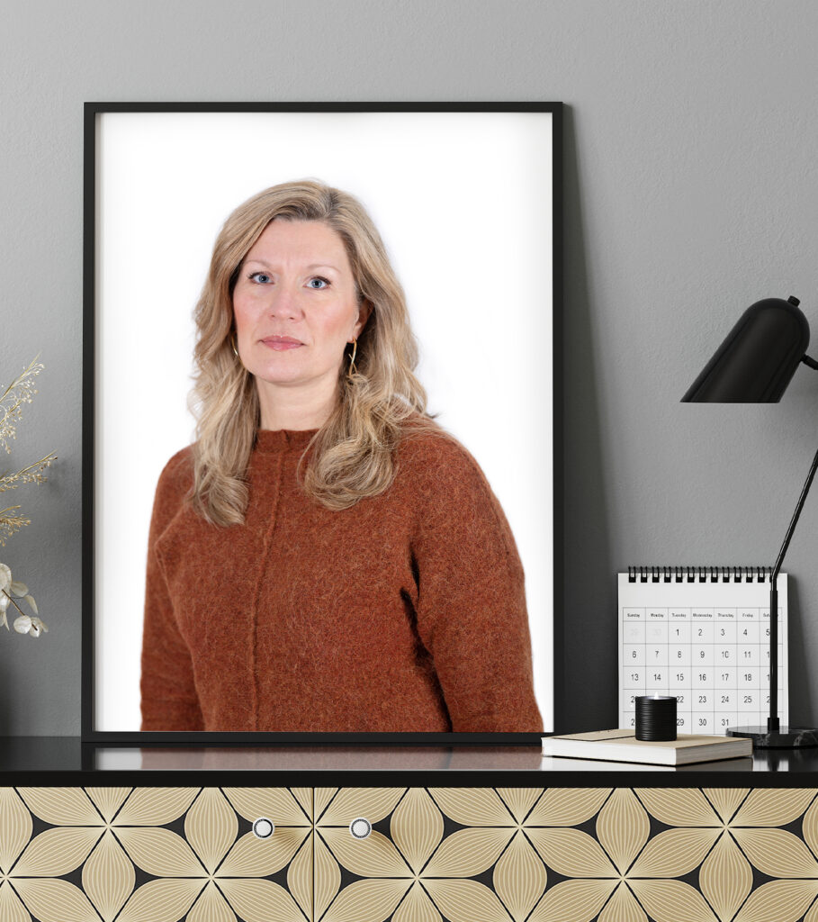 Professionellt porträtt för arbetssammanhang